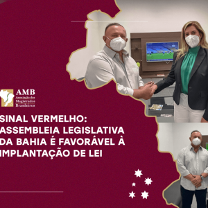 Parlamentar na Bahia apoia implantação da Lei Sinal Vermelho