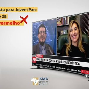 “X” na mão: Campanha Sinal Vermelho é destaque na Jovem Pan e na mídia do país em junho