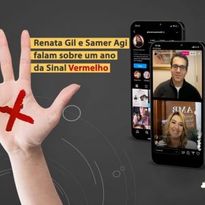 Sinal Vermelho: Renata Gil participa de live no Instagram da atriz Giovanna Antonelli