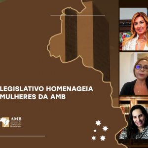 Mulheres da AMB recebem menção honrosa por combate à violência doméstica